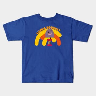 Wanna Bounce? Kids T-Shirt